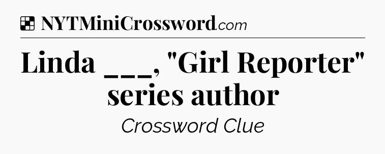 Solution: Linda ___, 