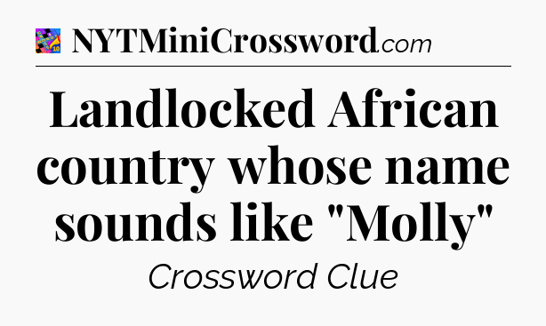 Landlocked African country whose name sounds like 