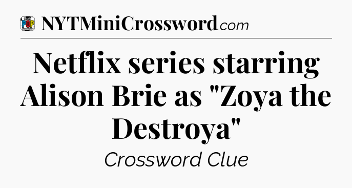 Netflix series starring Alison Brie as 