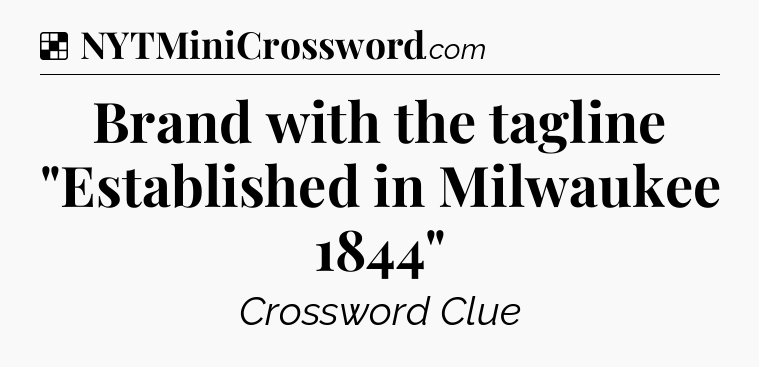 Solution: Brand with the tagline 