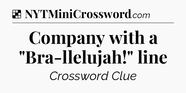 Solution: Company with a 