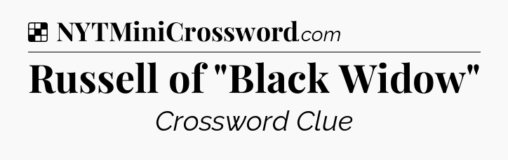 Solution: Russell of 