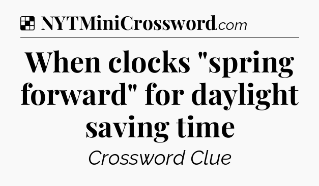 Solution: When clocks 