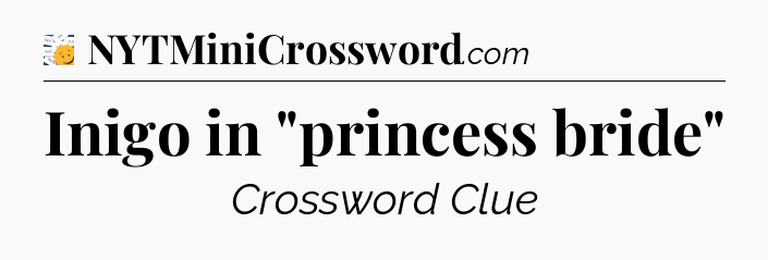 Inigo in 