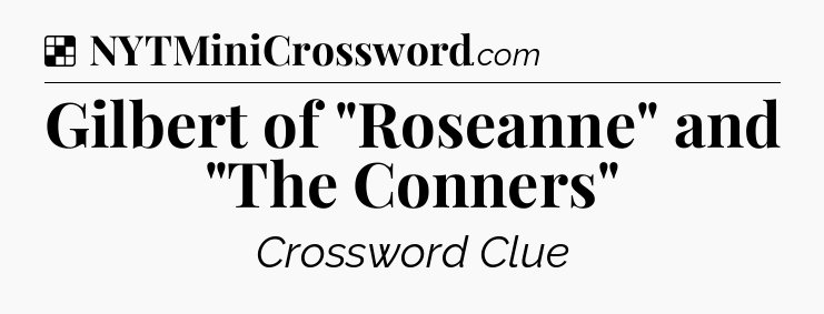 Solution: Gilbert of 