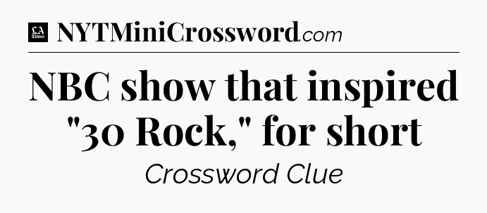 NBC show that inspired 