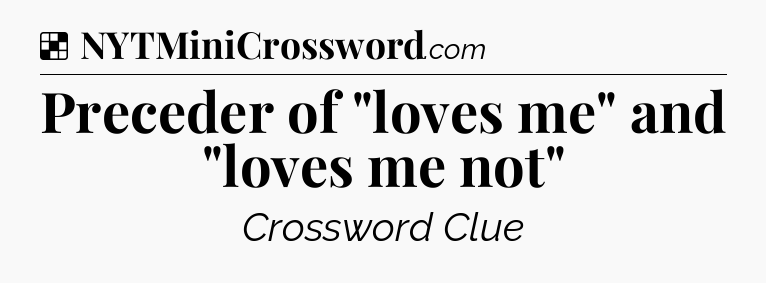 Solution: Preceder of 