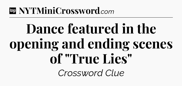 Dance featured in the opening and ending scenes of 