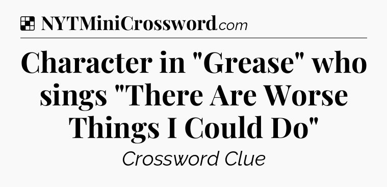 Solution: Character in 