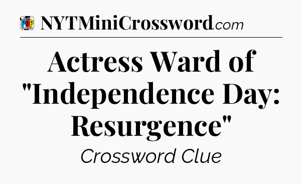 Actress Ward of 