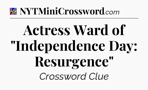 Actress Ward of 