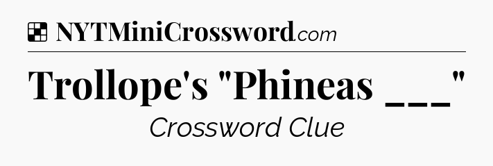 Solution: Trollope's 