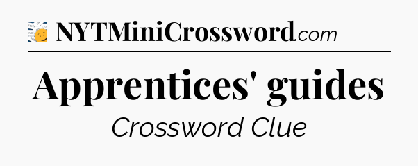 Apprentices' guides - 7 Little Words