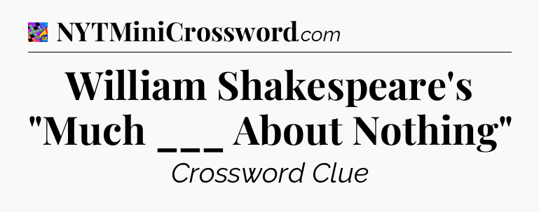 William Shakespeare's 