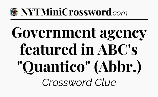 Government agency featured in ABC's 