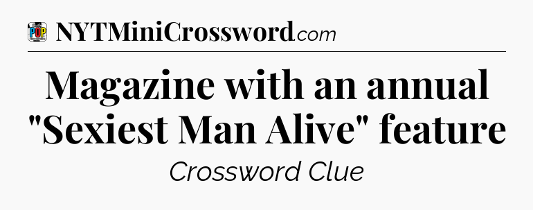 Magazine with an annual 