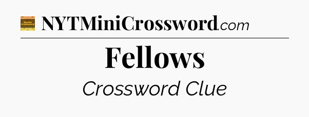 Fellows crossword clue Eugene Sheffer