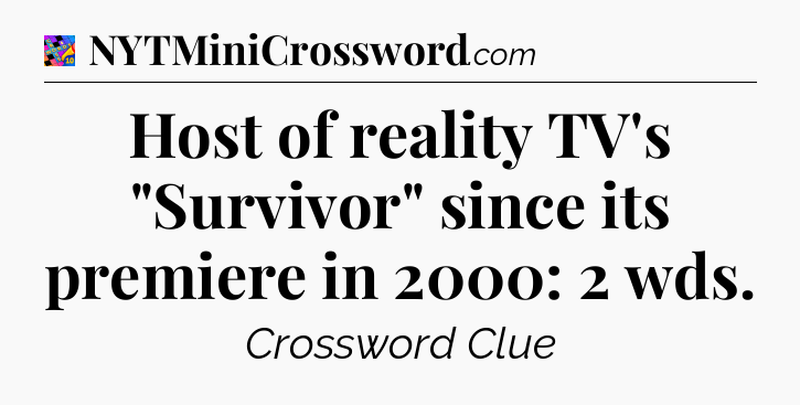 Host of reality TV's 