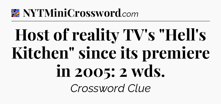 Host of reality TV's 