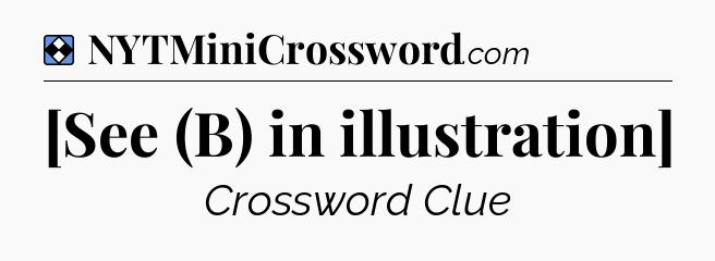 Solution: [See (B) in illustration] - NYT Mini Crossword