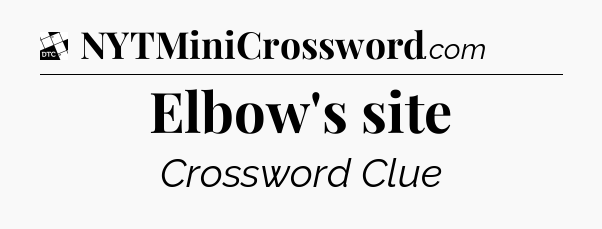 Elbow's site - Daily Themed Mini Crossword