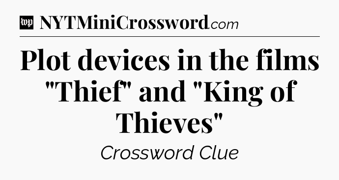 Plot devices in the films 