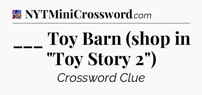 ___ Toy Barn (shop in 
