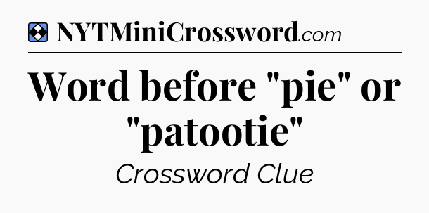 Solution: Word before 