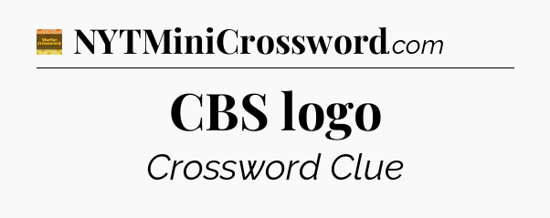 CBS logo - Eugene Sheffer Crossword