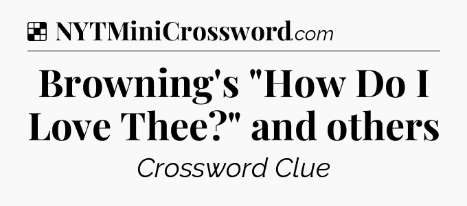 Solution: Browning's 