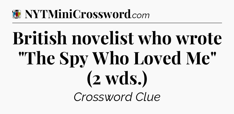 British novelist who wrote 