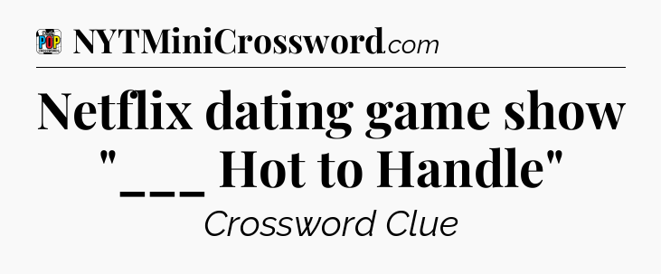 Netflix dating game show 