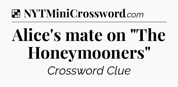 Solution: Alice's mate on 