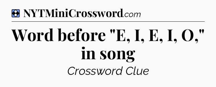 Solution: Word before 