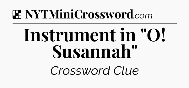 Solution: Instrument in 