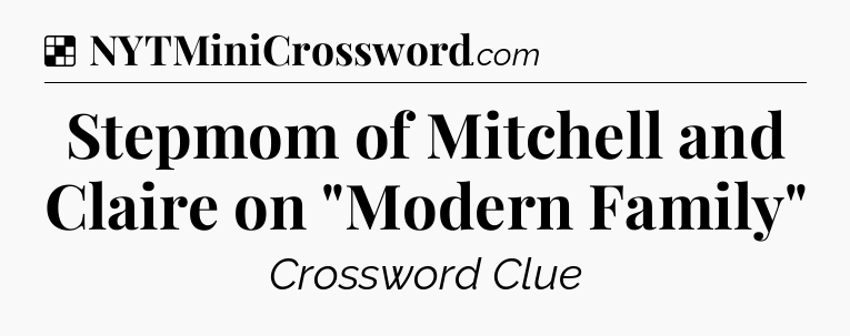 Solution: Stepmom of Mitchell and Claire on 