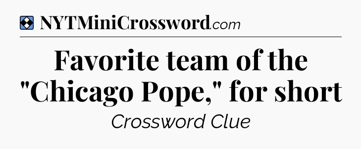 Solution: Favorite team of the 