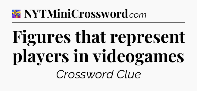 Figures that represent players in videogames Codycross