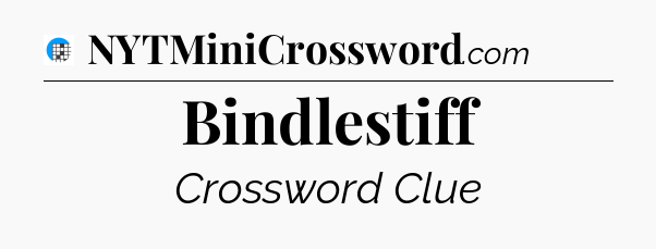 Bindlestiff Crossword Clue