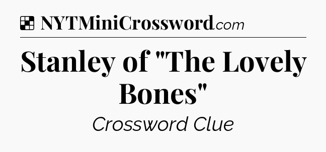 Solution: Stanley of 