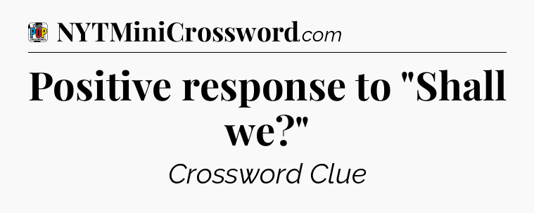 Positive response to 