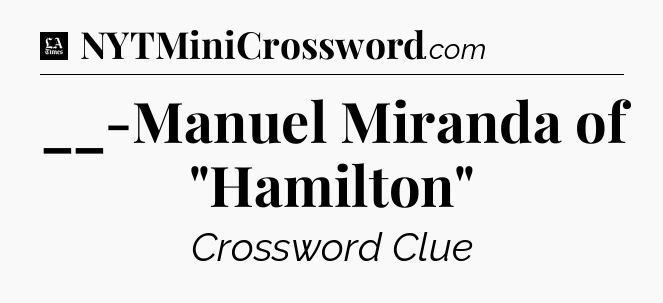 __-Manuel Miranda of 
