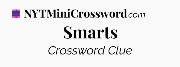 Smarts - Thomas Joseph Crossword