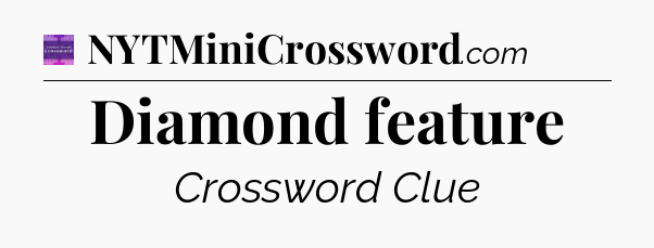 Diamond feature - Thomas Joseph Crossword