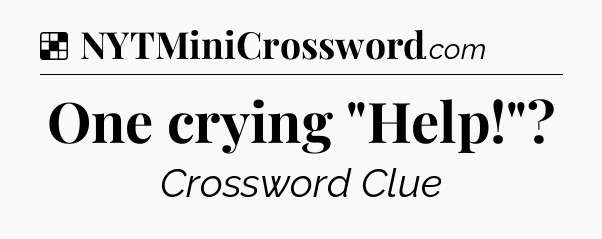 Solution: One crying 