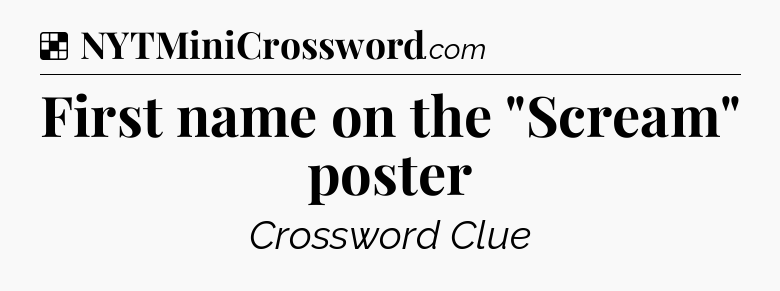 Solution: First name on the 