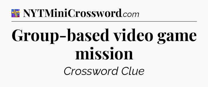 Group-based video game mission Codycross