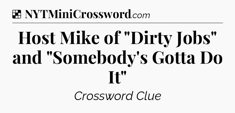 Solution: Host Mike of 