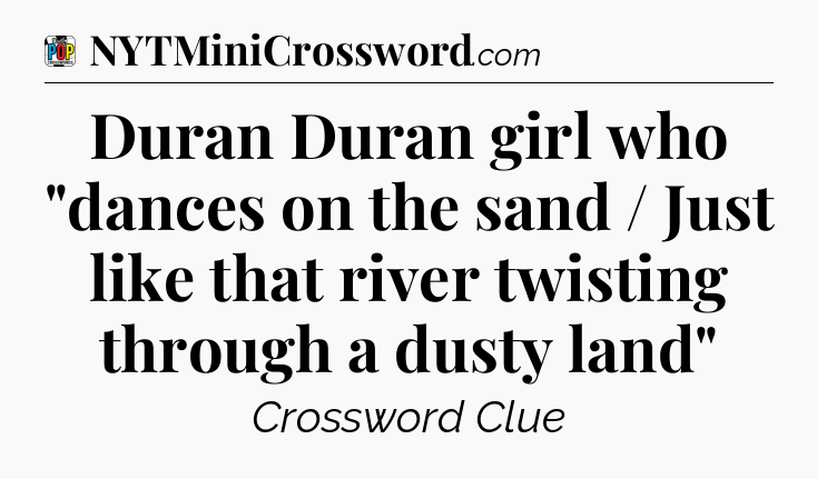Duran Duran girl who 