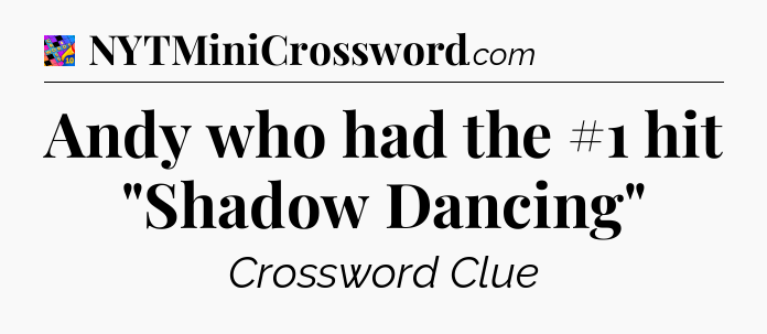Andy who had the #1 hit 